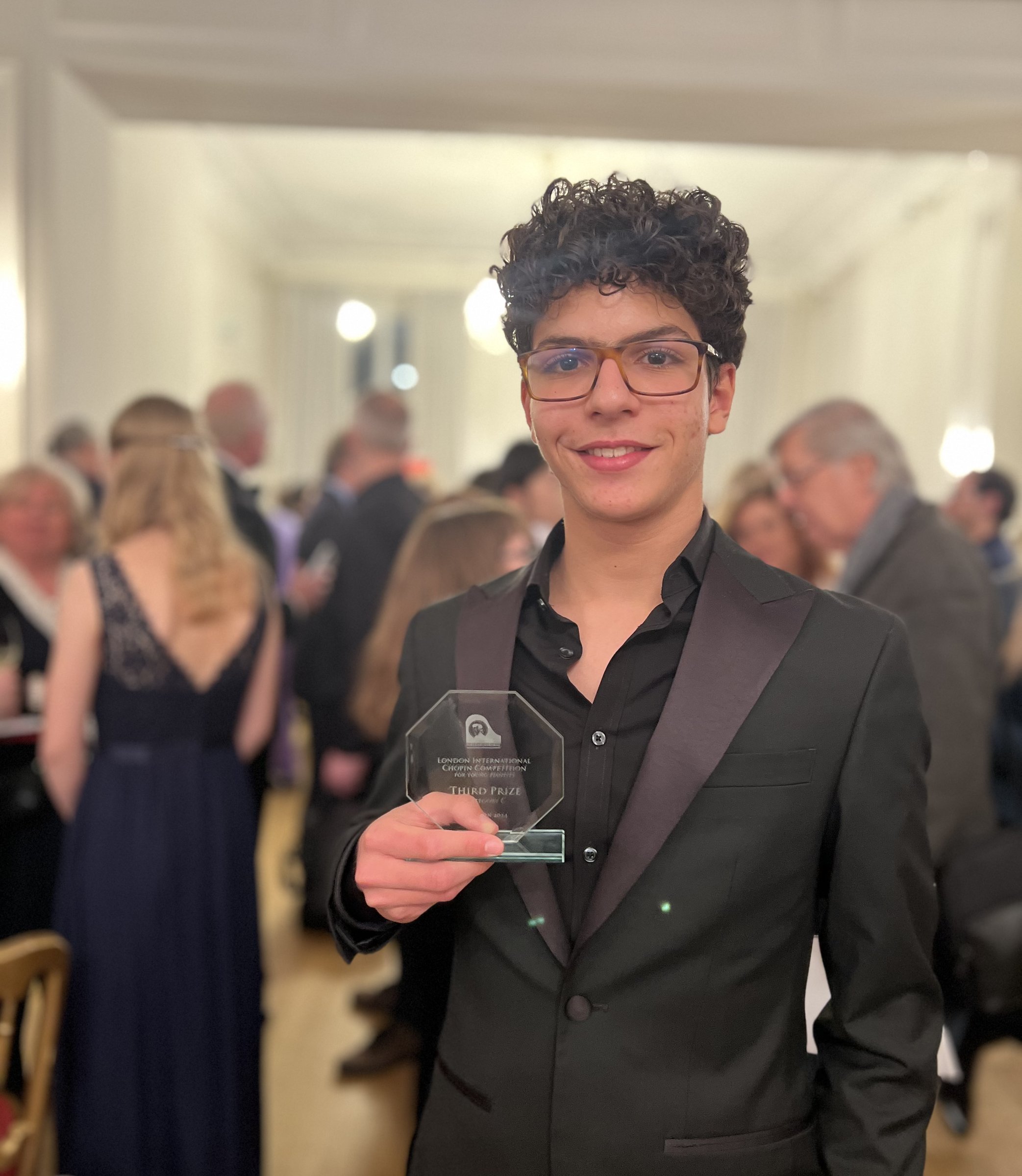 London International Chopin Competition winner, 2024 — aged fourteen