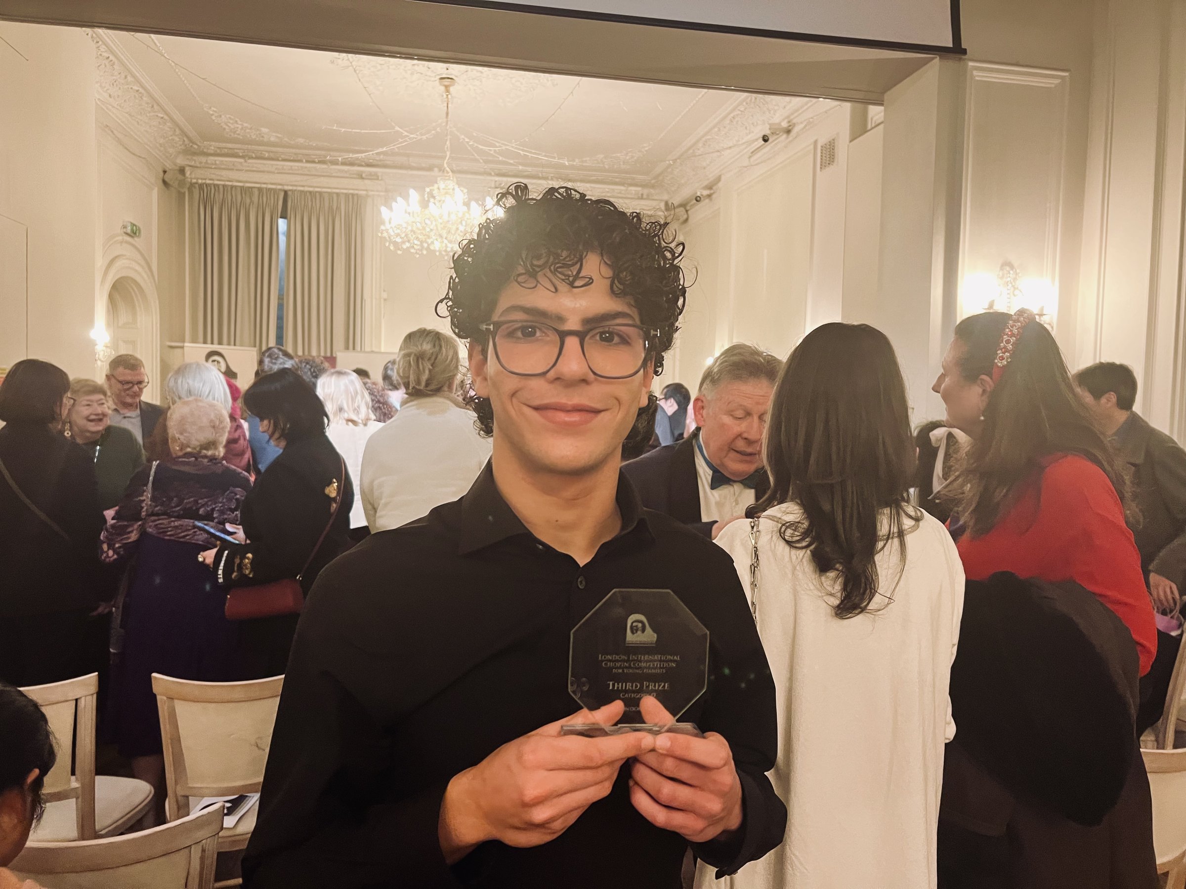 London International Chopin Competition winner, 2026 — aged sixteen