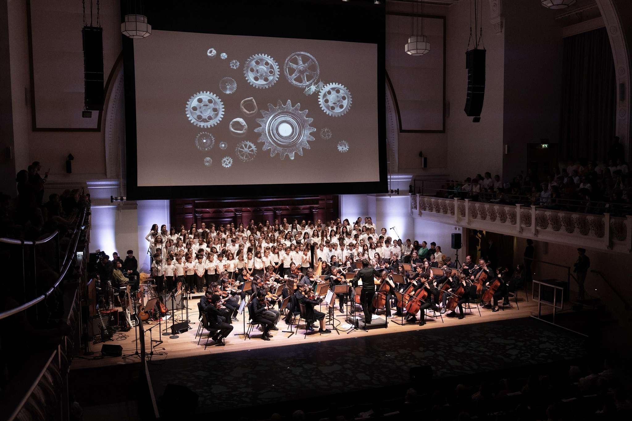 LFCG Symphony Orchestra performing